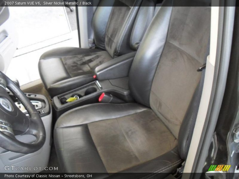 Silver Nickel Metallic / Black 2007 Saturn VUE V6