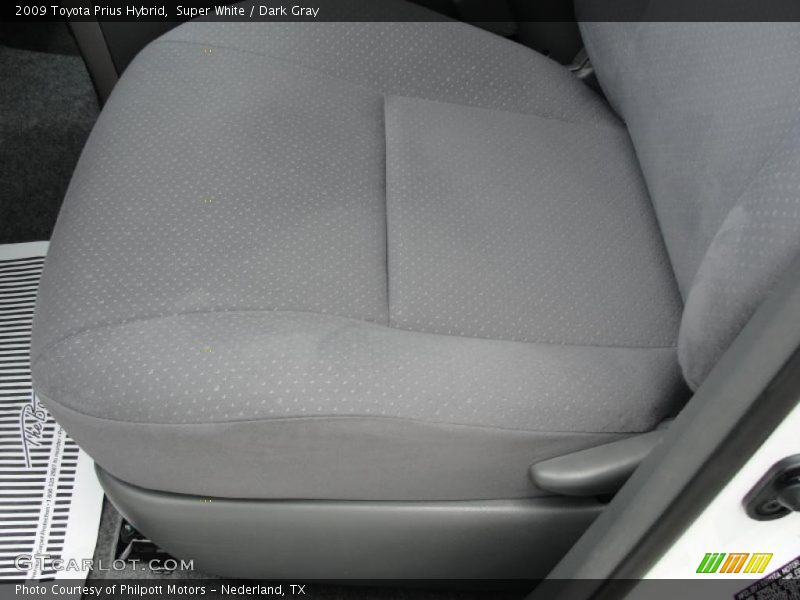 Super White / Dark Gray 2009 Toyota Prius Hybrid