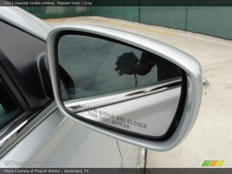 Radiant Silver / Gray 2011 Hyundai Sonata Limited