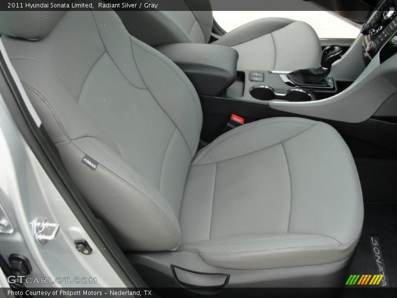 Radiant Silver / Gray 2011 Hyundai Sonata Limited