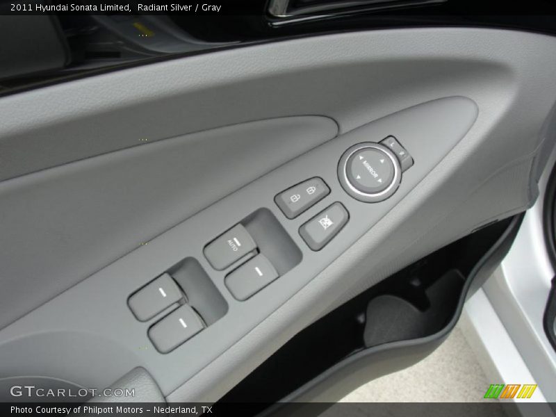 Radiant Silver / Gray 2011 Hyundai Sonata Limited