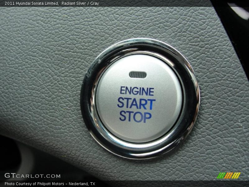 Radiant Silver / Gray 2011 Hyundai Sonata Limited