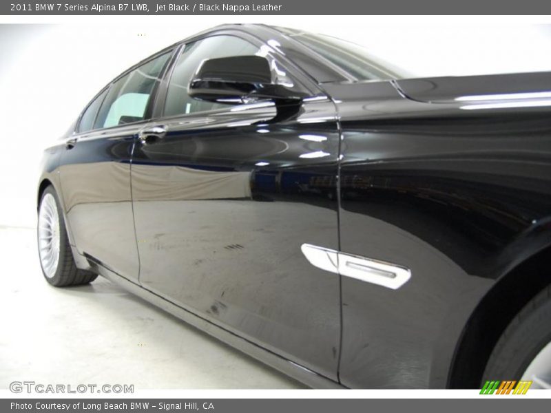 Jet Black / Black Nappa Leather 2011 BMW 7 Series Alpina B7 LWB