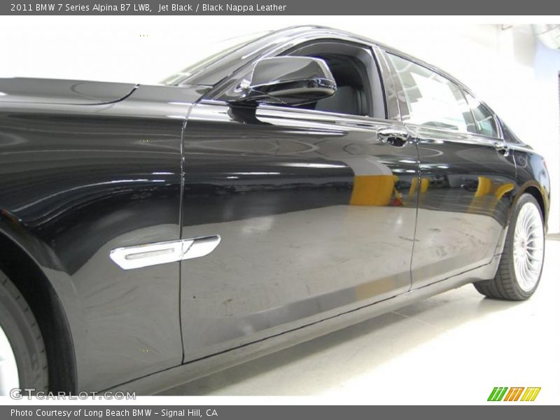 Jet Black / Black Nappa Leather 2011 BMW 7 Series Alpina B7 LWB