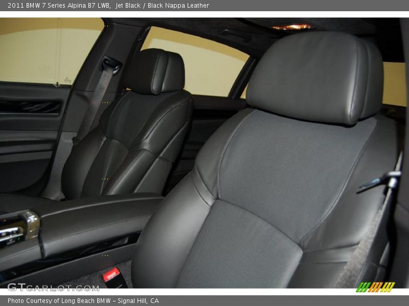  2011 7 Series Alpina B7 LWB Black Nappa Leather Interior