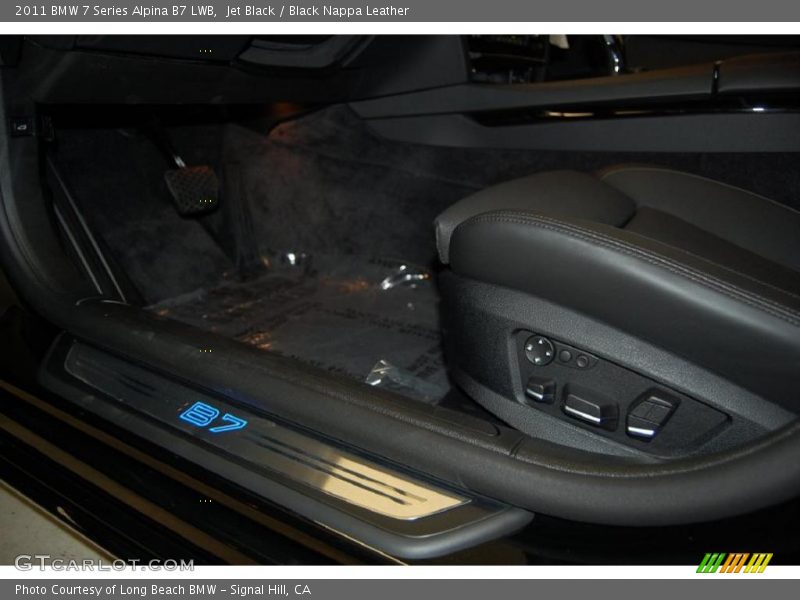 2011 7 Series Alpina B7 LWB Black Nappa Leather Interior