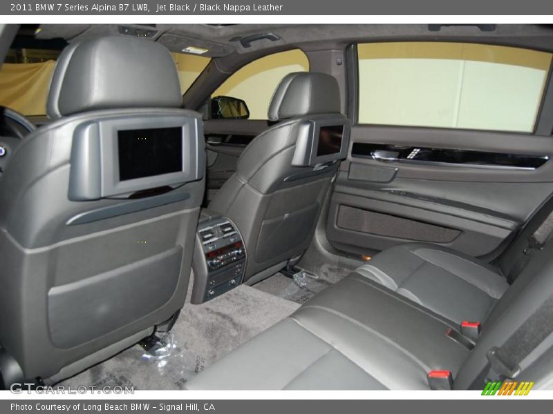  2011 7 Series Alpina B7 LWB Black Nappa Leather Interior