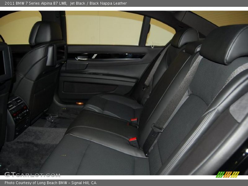  2011 7 Series Alpina B7 LWB Black Nappa Leather Interior