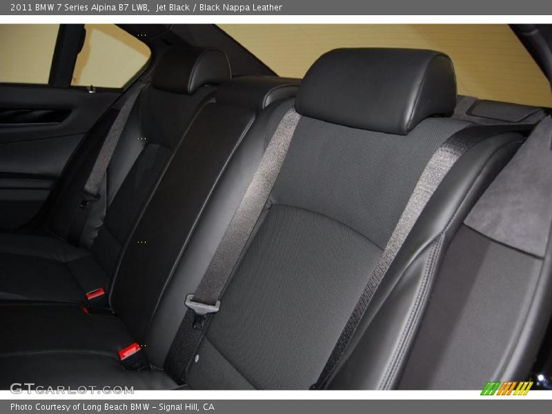  2011 7 Series Alpina B7 LWB Black Nappa Leather Interior