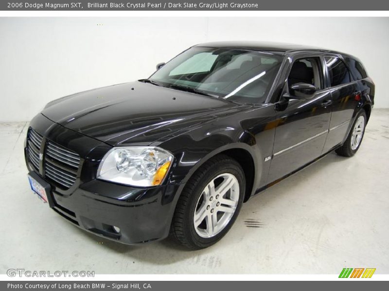 Brilliant Black Crystal Pearl / Dark Slate Gray/Light Graystone 2006 Dodge Magnum SXT