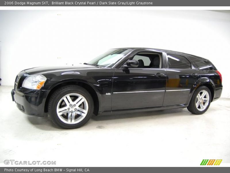 Brilliant Black Crystal Pearl / Dark Slate Gray/Light Graystone 2006 Dodge Magnum SXT