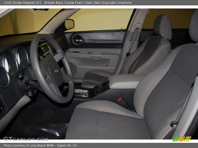 Brilliant Black Crystal Pearl / Dark Slate Gray/Light Graystone 2006 Dodge Magnum SXT