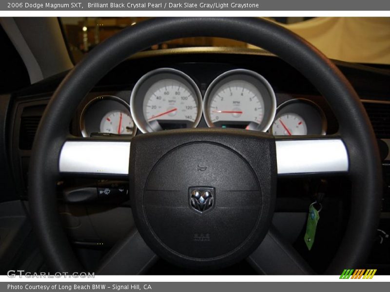 Brilliant Black Crystal Pearl / Dark Slate Gray/Light Graystone 2006 Dodge Magnum SXT