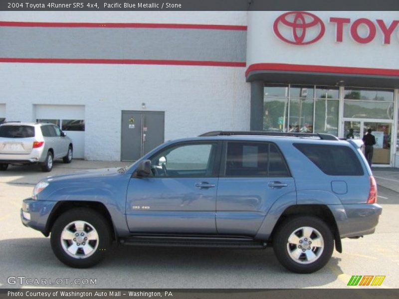 Pacific Blue Metallic / Stone 2004 Toyota 4Runner SR5 4x4