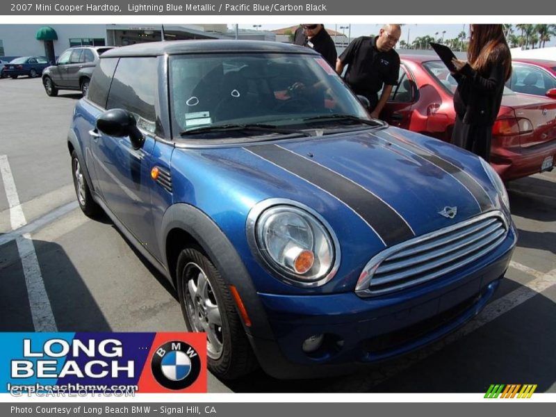 Lightning Blue Metallic / Pacific Blue/Carbon Black 2007 Mini Cooper Hardtop
