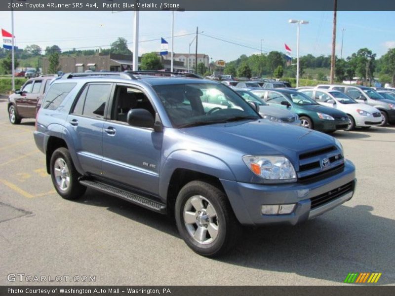 Pacific Blue Metallic / Stone 2004 Toyota 4Runner SR5 4x4