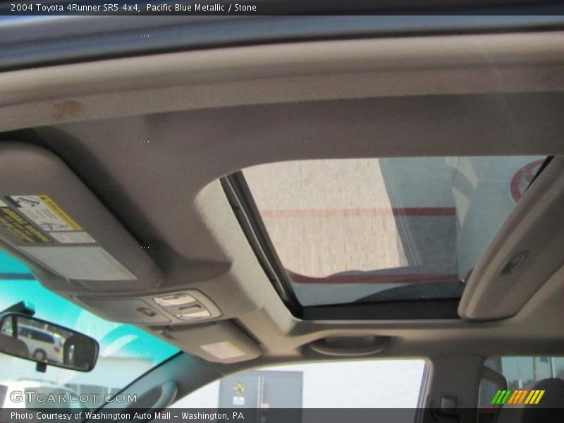 Pacific Blue Metallic / Stone 2004 Toyota 4Runner SR5 4x4