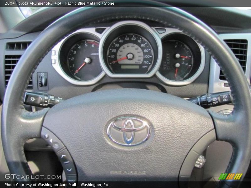 Pacific Blue Metallic / Stone 2004 Toyota 4Runner SR5 4x4