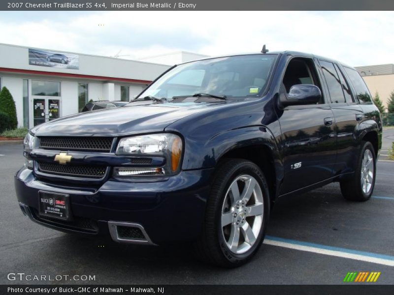 Imperial Blue Metallic / Ebony 2007 Chevrolet TrailBlazer SS 4x4