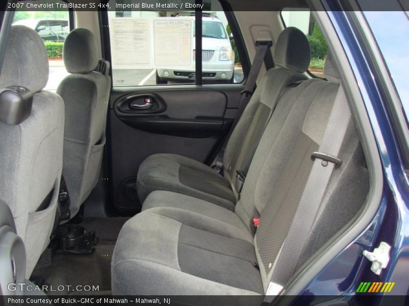 Imperial Blue Metallic / Ebony 2007 Chevrolet TrailBlazer SS 4x4