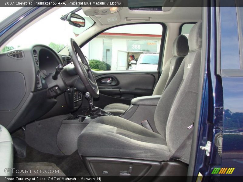 Imperial Blue Metallic / Ebony 2007 Chevrolet TrailBlazer SS 4x4