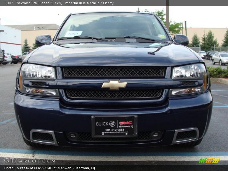 Imperial Blue Metallic / Ebony 2007 Chevrolet TrailBlazer SS 4x4