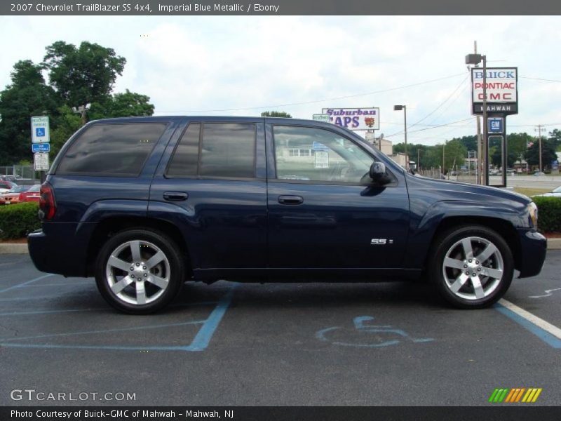 Imperial Blue Metallic / Ebony 2007 Chevrolet TrailBlazer SS 4x4