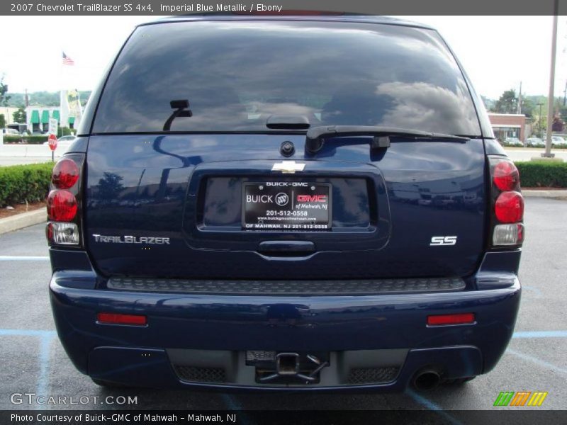 Imperial Blue Metallic / Ebony 2007 Chevrolet TrailBlazer SS 4x4