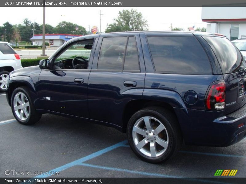 Imperial Blue Metallic / Ebony 2007 Chevrolet TrailBlazer SS 4x4