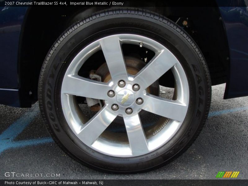 Imperial Blue Metallic / Ebony 2007 Chevrolet TrailBlazer SS 4x4