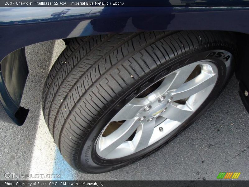 Imperial Blue Metallic / Ebony 2007 Chevrolet TrailBlazer SS 4x4
