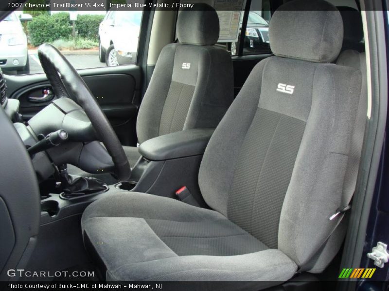 Imperial Blue Metallic / Ebony 2007 Chevrolet TrailBlazer SS 4x4