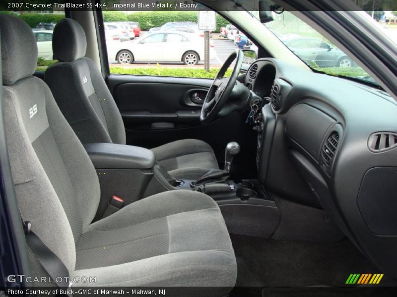 Imperial Blue Metallic / Ebony 2007 Chevrolet TrailBlazer SS 4x4
