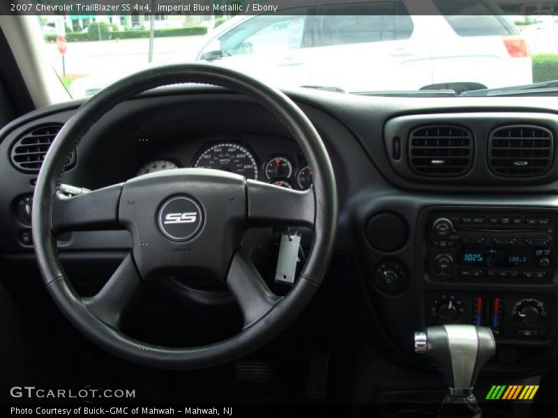 Imperial Blue Metallic / Ebony 2007 Chevrolet TrailBlazer SS 4x4