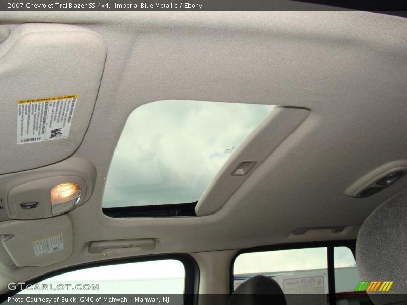 Imperial Blue Metallic / Ebony 2007 Chevrolet TrailBlazer SS 4x4