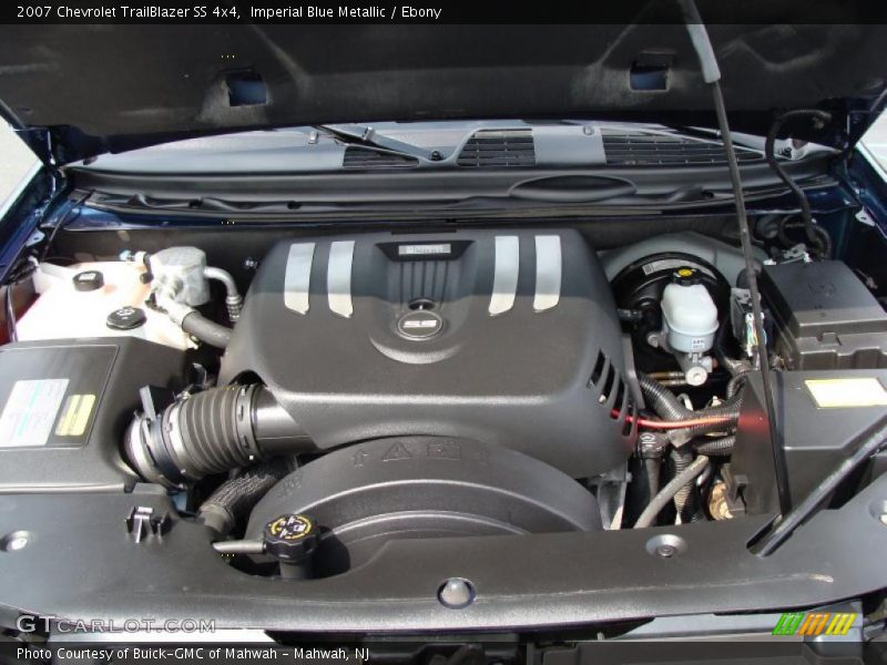 Imperial Blue Metallic / Ebony 2007 Chevrolet TrailBlazer SS 4x4