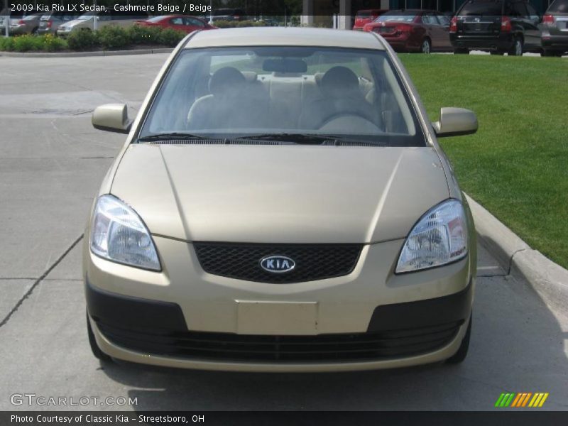 Cashmere Beige / Beige 2009 Kia Rio LX Sedan