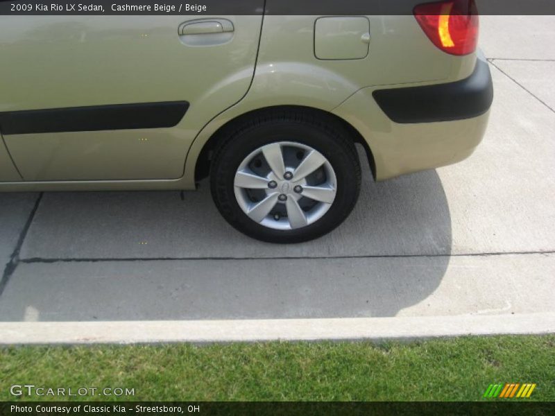 Cashmere Beige / Beige 2009 Kia Rio LX Sedan