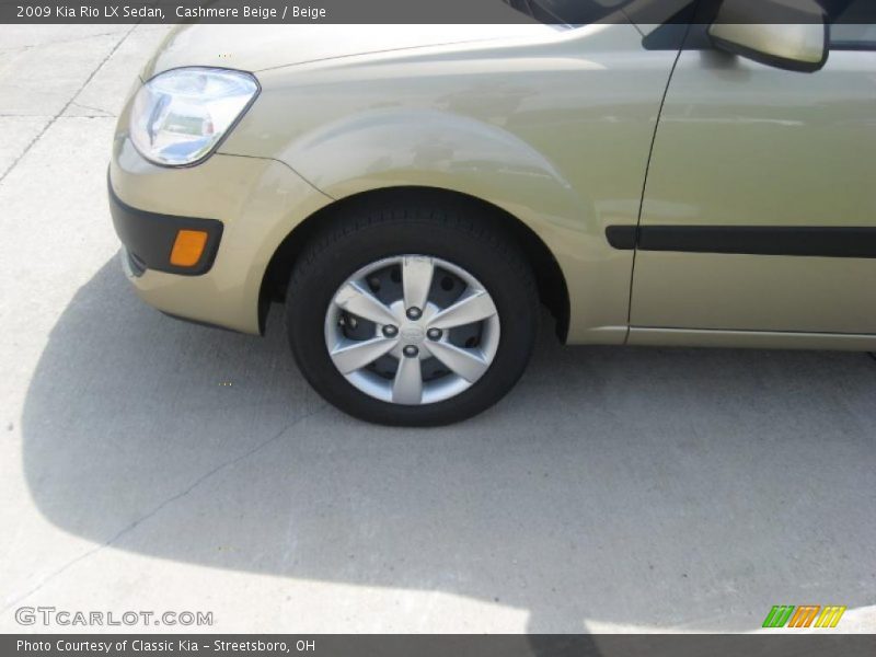 Cashmere Beige / Beige 2009 Kia Rio LX Sedan