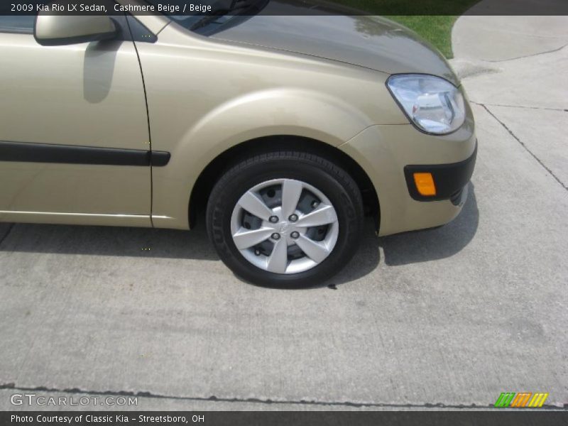 Cashmere Beige / Beige 2009 Kia Rio LX Sedan