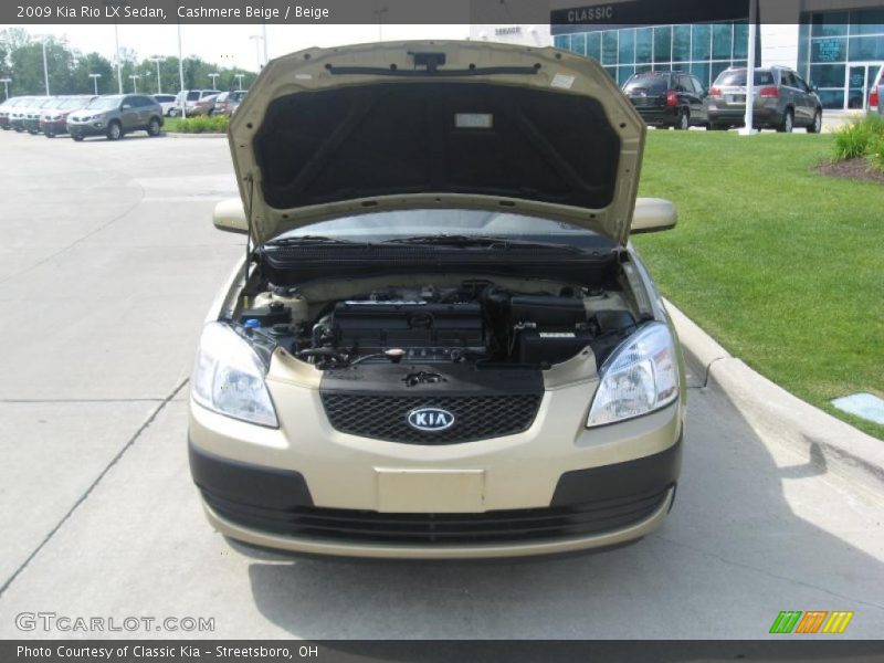 Cashmere Beige / Beige 2009 Kia Rio LX Sedan