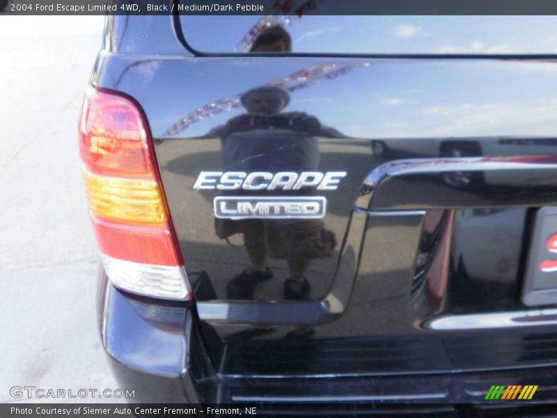 Black / Medium/Dark Pebble 2004 Ford Escape Limited 4WD