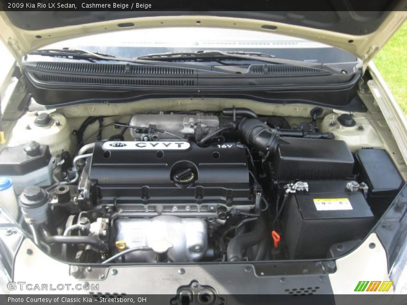 Cashmere Beige / Beige 2009 Kia Rio LX Sedan