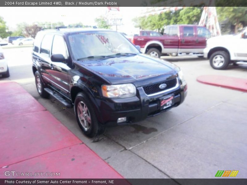 Black / Medium/Dark Pebble 2004 Ford Escape Limited 4WD