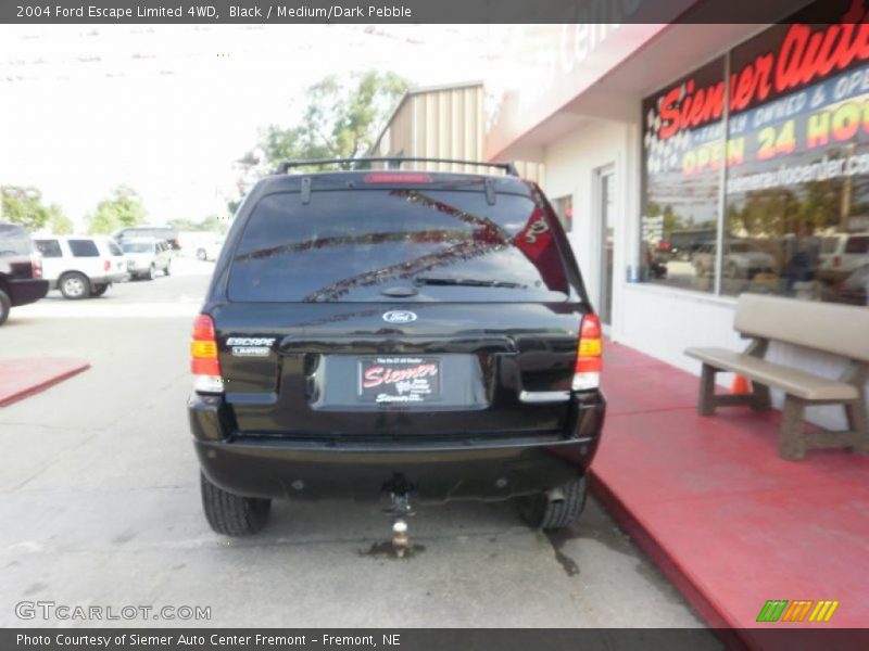Black / Medium/Dark Pebble 2004 Ford Escape Limited 4WD