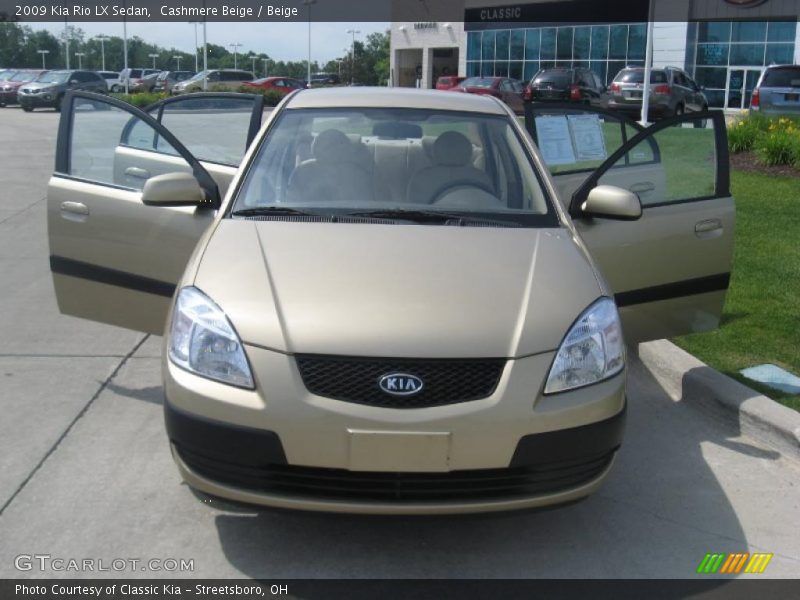 Cashmere Beige / Beige 2009 Kia Rio LX Sedan