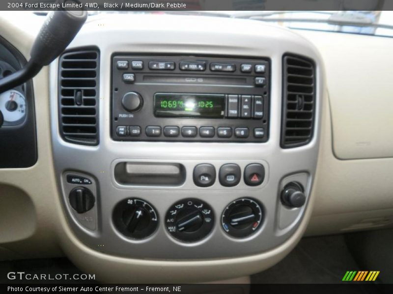 Black / Medium/Dark Pebble 2004 Ford Escape Limited 4WD