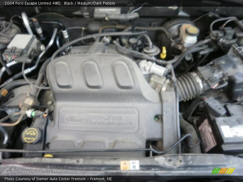 Black / Medium/Dark Pebble 2004 Ford Escape Limited 4WD