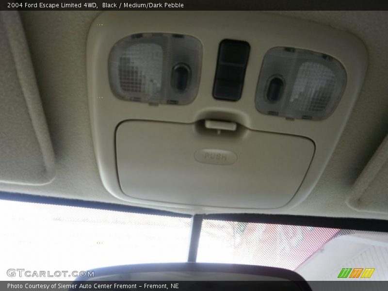 Black / Medium/Dark Pebble 2004 Ford Escape Limited 4WD