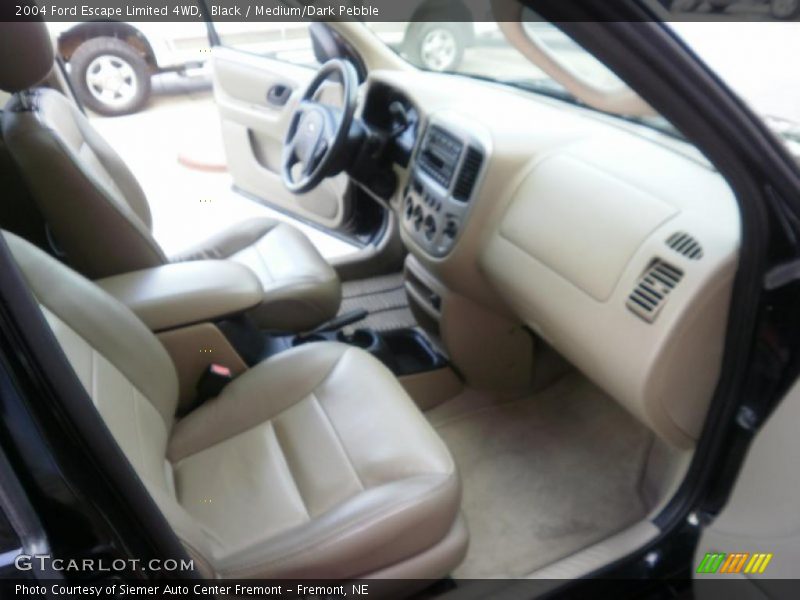 Black / Medium/Dark Pebble 2004 Ford Escape Limited 4WD